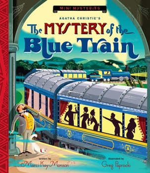 Hardcover The Mystery of the Blue Train Book