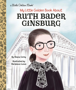 Hardcover My Little Golden Book about Ruth Bader Ginsburg Book
