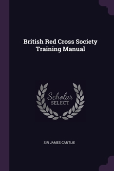 Paperback British Red Cross Society Training Manual Book