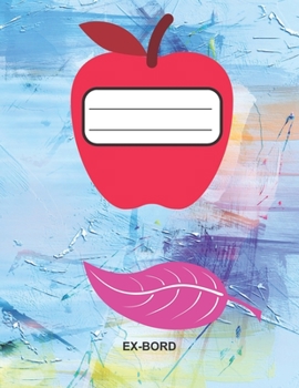 ex-bord: Notebook College Ruled Line Paper, Journal, Diary, Composition Book for school Student Gift Kids Teenager Adult Teacher