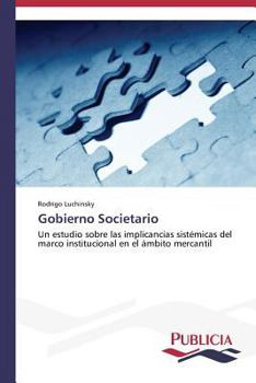 Paperback Gobierno Societario [Spanish] Book