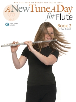 Paperback A New Tune a Day - Flute, Book 2 (Book/Online Media) Book