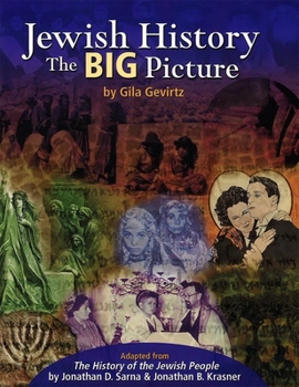 Paperback Jewish History - The Big Picture Book