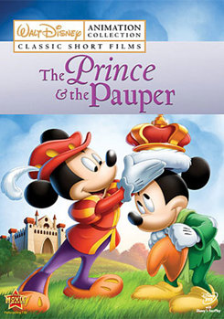 DVD Disney Classic Short Films: The Prince & The Pauper Book