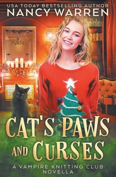 Paperback Cat's Paws and Curses: A paranormal cozy mystery holiday whodunnit Book