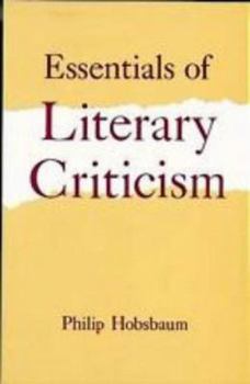 Paperback Essentials of Literary Criticism Book