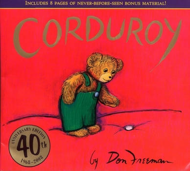 Hardcover Corduroy 40th Anniversary Edition Book
