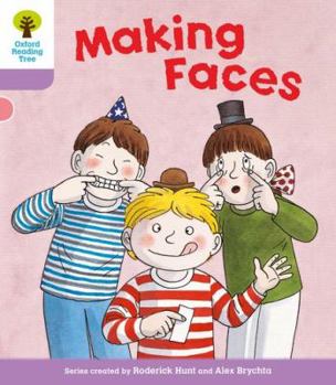 Paperback Oxford Reading Tree: Level 1+: More Patterned Stories: Making Faces Book