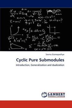 Paperback Cyclic Pure Submodules Book