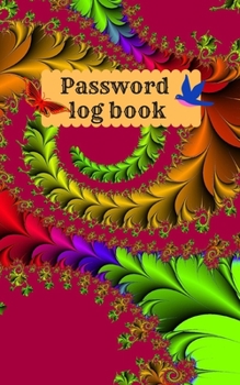 Password log book: Password log book.colorful with sweet small animals. Password log book keep track of: usernames,  passwords, web addresses in  one easy & organized location.