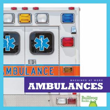 Library Binding Ambulances Book