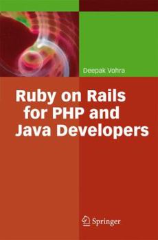 Paperback Ruby on Rails for PHP and Java Developers Book