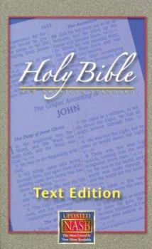 Hardcover Large Print Text Bible-NASB [Large Print] Book