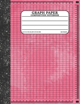 Graph Paper Composition Notebook: Math and Science Lover Graph Paper Cover Watercolor (Quad Ruled 4 squares per inch, 100 pages) Birthday Gifts For Math Lover Teacher,Student Notebook