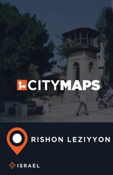 Paperback City Maps Rishon LeZiyyon Israel Book