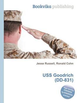 Paperback USS Goodrich (DD-831) Book