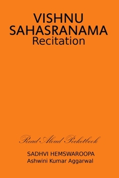 Paperback Vishnu Sahasranama Recitation [Sanskrit] Book