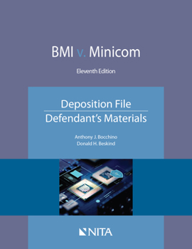 Paperback BMI v. Minicom Deposition File, Defendant's Materials: Deposition File, Defendant's Materials Book