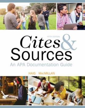 Spiral-bound CITES AND SOURCES: AN APA DOCUMENTATION GUIDE Book