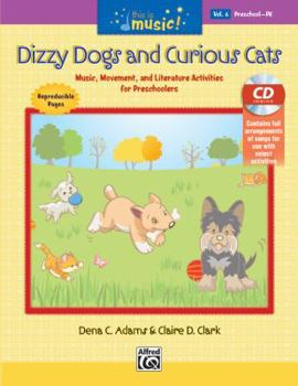 Paperback Dizzy Dogs and Curious Cats [With CD (Audio)] Book