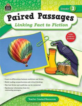 Paperback Paired Passages: Linking Fact to Fiction Grade 3 Book