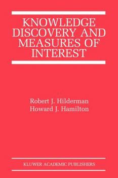 Paperback Knowledge Discovery and Measures of Interest Book