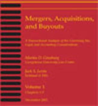 Paperback Mergers, Acquistions and Buyouts, December 2003 Edition (4 Vol) Book
