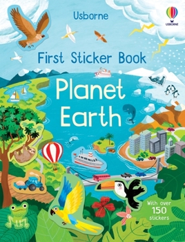 Paperback First Sticker Book Planet Earth Book