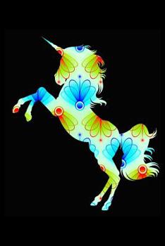 Paperback Unicorn Spiral Reverse: Blood Pressure Logbook Book