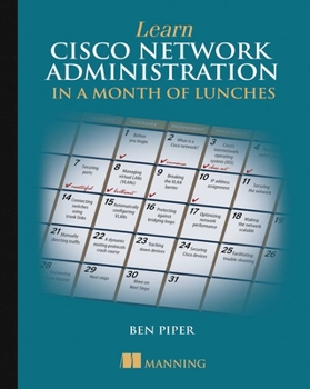 Paperback Learn Cisco Network Administration in a Month of Lunches Book