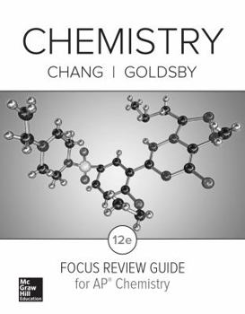 Paperback Chang, Chemistry (C) 2016, 12e, AP Focus Review Guide Book