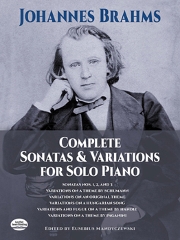 Paperback Complete Sonatas and Variations for Solo Piano Book