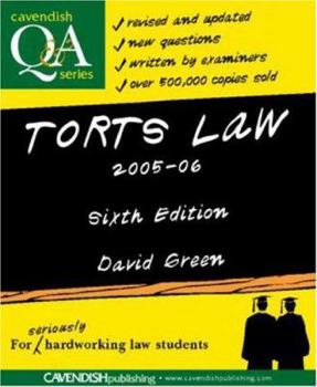 Paperback Torts Law Q&A 2005-2006 Book