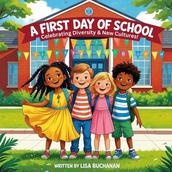 Paperback A First Day of School Celebrating Diversity & New Cultures!: A Heartwarming Story of Friendship and Discovery Book