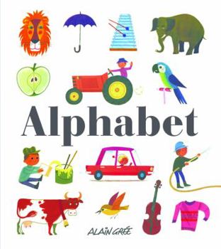 Hardcover Alphabet. Alain GRE Book