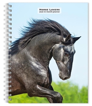 Calendar Horse Lovers 2026 6 X 7.75 Inch Spiral-Bound Wire-O Weekly Engagement Planner Calendar New Full-Color Image Every Week Book