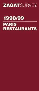 Paperback Guide zagat restaurants paris 1998/1999 (version anglaise) Book