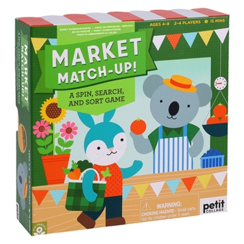 Petit Collage Market Match-Up!: Color Sorting Game