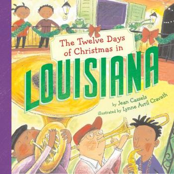 Hardcover The Twelve Days of Christmas in Louisiana Book