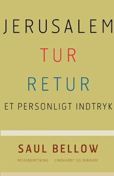 Paperback Jerusalem tur-retur [Danish] Book