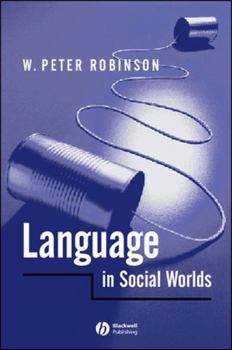 Hardcover Language in Social Worlds Book