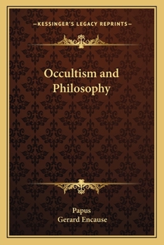 Paperback Occultism and Philosophy Book