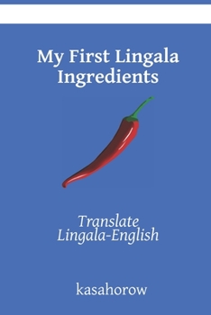 Paperback My First Lingala Ingredients: Translate Lingala-English Book