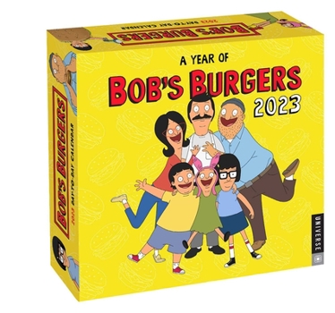 Calendar Bob's Burgers 2023 Day-To-Day Calendar Book