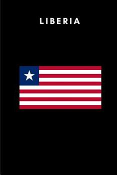 Paperback Liberia: Country Flag A5 Notebook to write in with 120 pages Book
