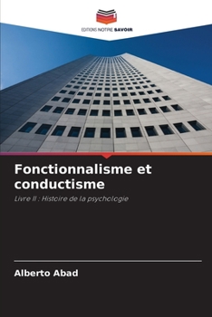 Paperback Fonctionnalisme et conductisme [French] Book