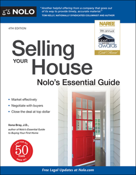 Paperback Selling Your House: Nolo's Essential Guide Book