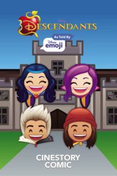 Paperback Disney Descendants: As Told by Emoji Book