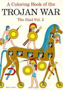 Paperback Coloring Book of the Trojan War the Iliad Book