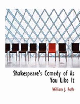 Hardcover Shakespeare's Comedy of as You Like It [Large Print] Book